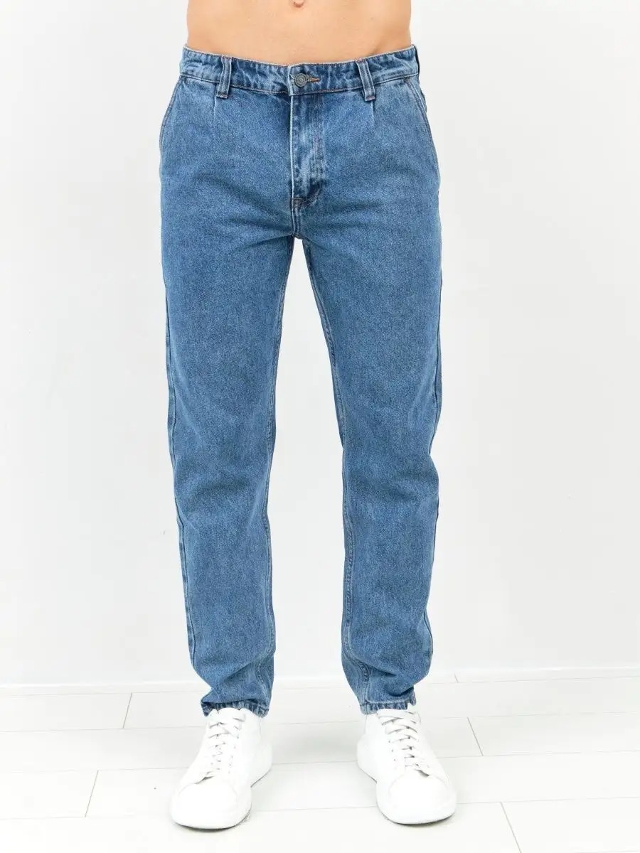 Джинсовые брюки зауженные бананы Blabando BL-0156 (р.р. 29-38 / 8 шт. в упаковке)