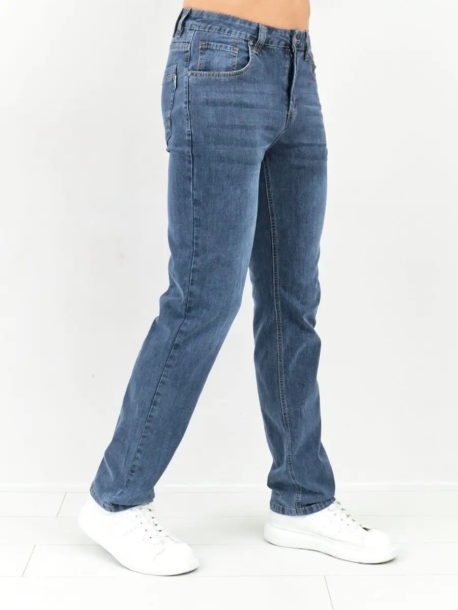 Джинсовые брюки прямые классические Blabando BL-0126 (р.р. 32-40 / 8 шт в упаковке) Джинсовые брюки прямые классические Blabando BL-0126 (р.р. 32-40 / 8 шт в упаковке)