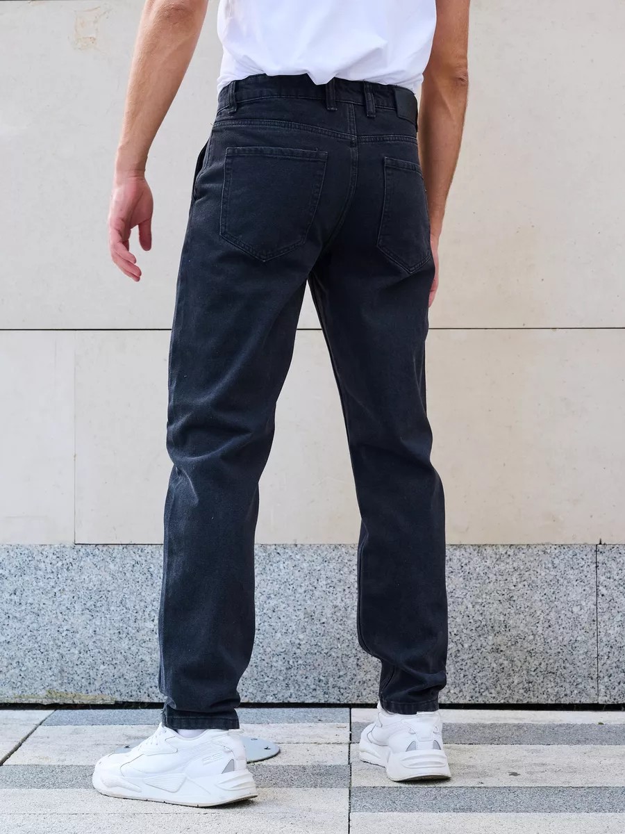 Джинсовые брюки широкие бананы Blabando BL-0155 (р.р. 29-38 / 8 шт. в упаковке)