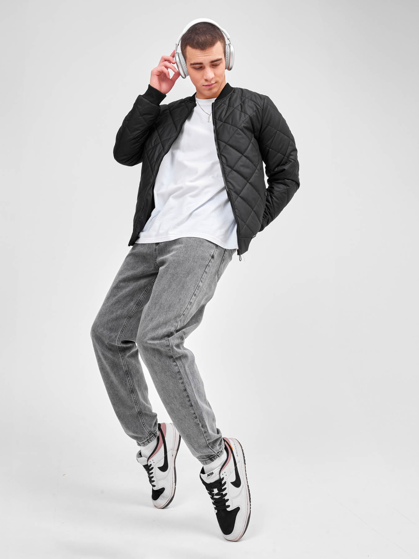 Джинсовые брюки широкие бананы Blabando BL-0191M (р.р. 29-38 / 8 шт. в упаковке)
