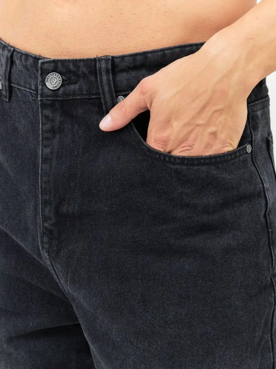 Джинсовые брюки зауженные бананы Blabando BL-0160 (р.р. 29-38 / 8 шт. в упаковке)