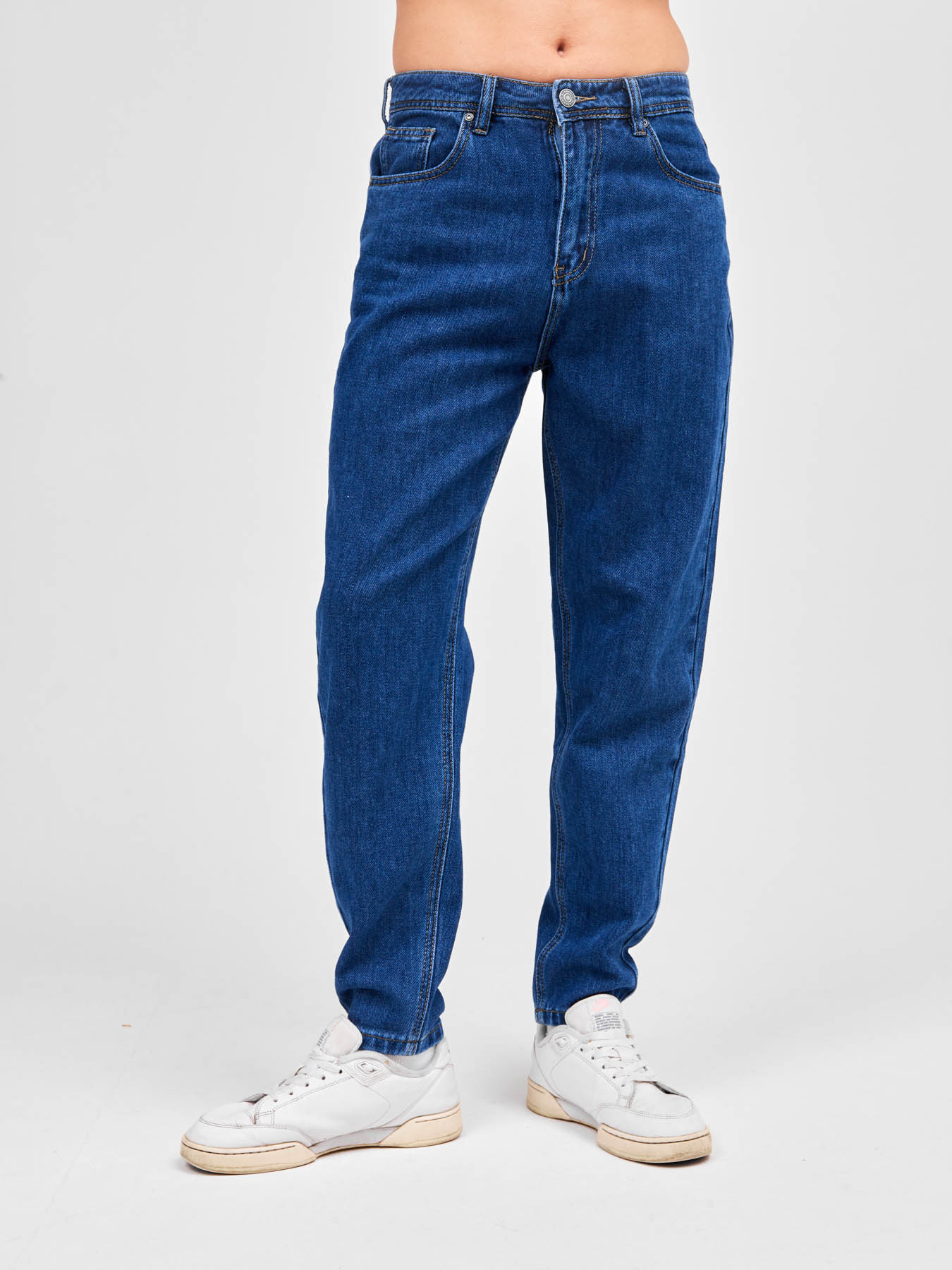 Джинсовые брюки широкие бананы Blabando BL-0190M (р.р. 29-38 / 8 шт. в упаковке)