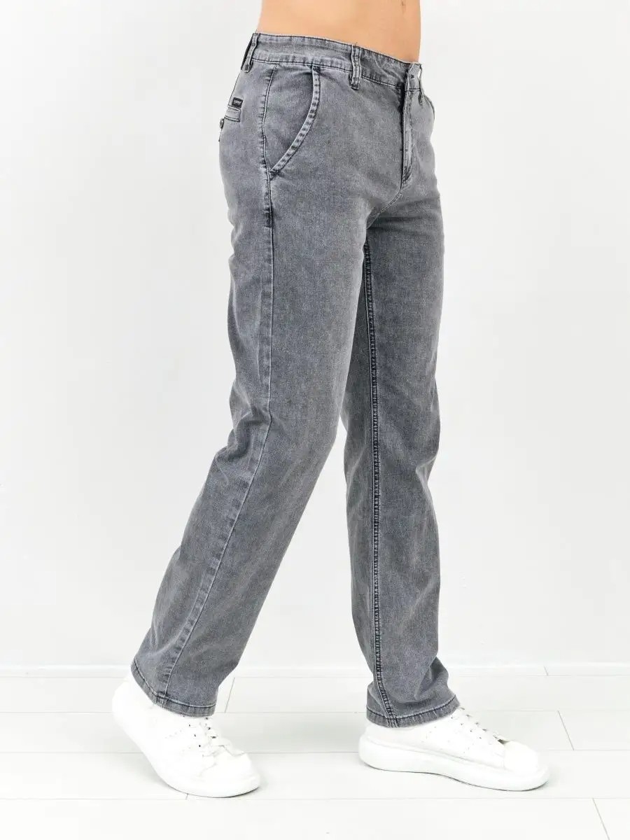 Джинсовые брюки прямые классические Blabando BL-0167 (р.р. 30-40 / 8 шт в упаковке)