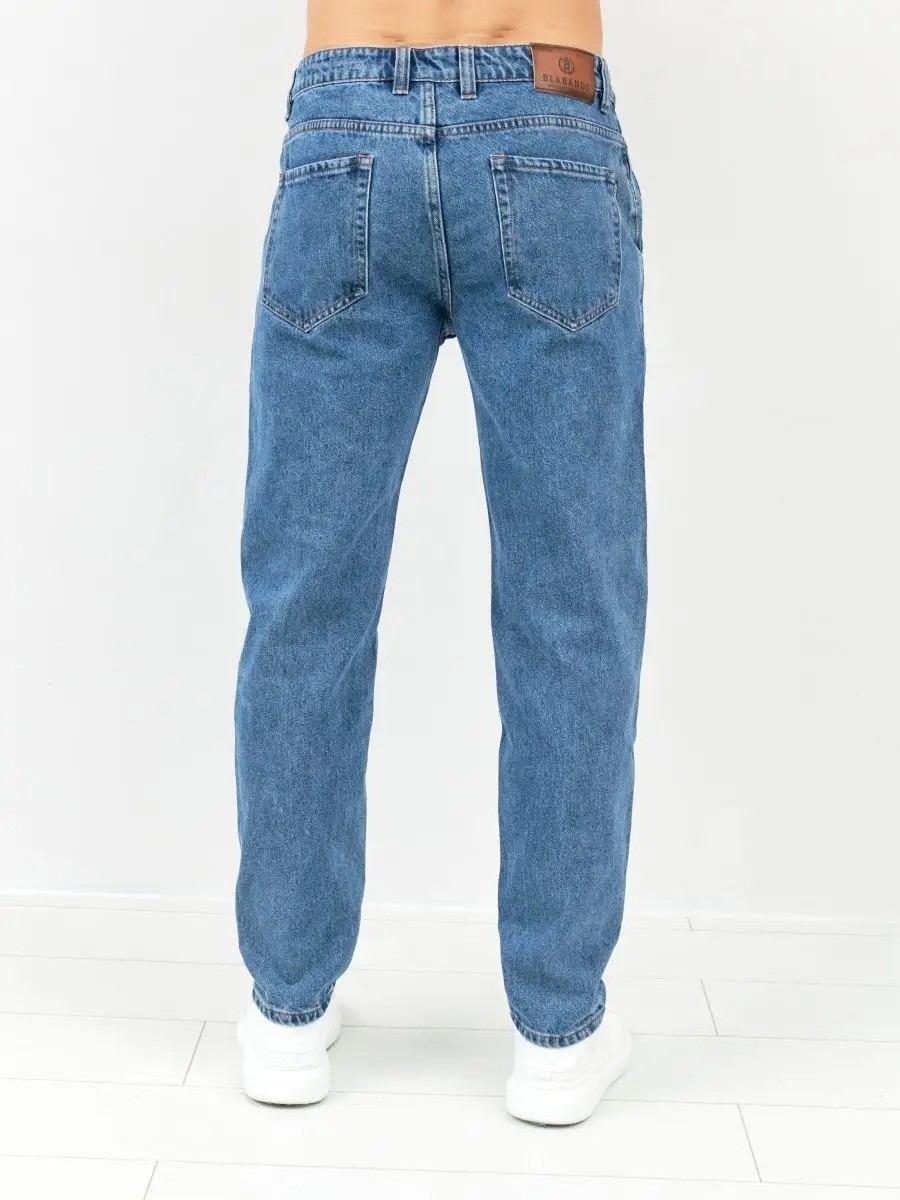 Джинсовые брюки зауженные бананы Blabando BL-0156 (р.р. 29-38 / 8 шт. в упаковке)