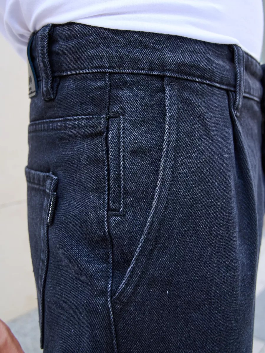 Джинсовые брюки широкие бананы Blabando BL-0155 (р.р. 29-38 / 8 шт. в упаковке)