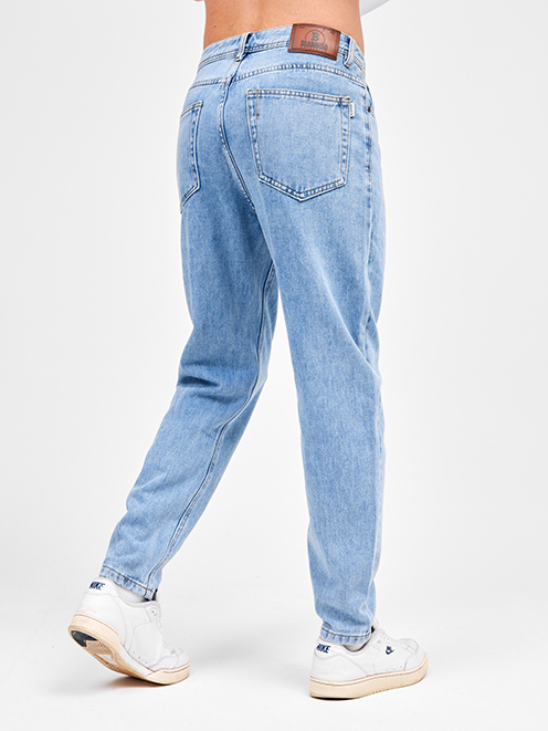 Джинсовые брюки широкие бананы Blabando BL-0188M (р.р. 29-38 / 8 шт. в упаковке)