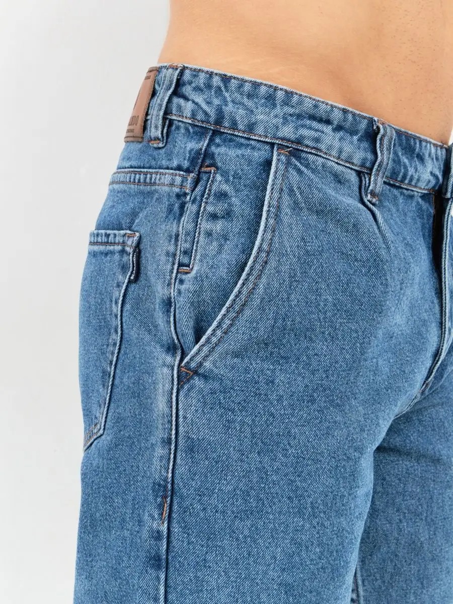 Джинсовые брюки зауженные бананы Blabando BL-0156 (р.р. 29-38 / 8 шт. в упаковке)