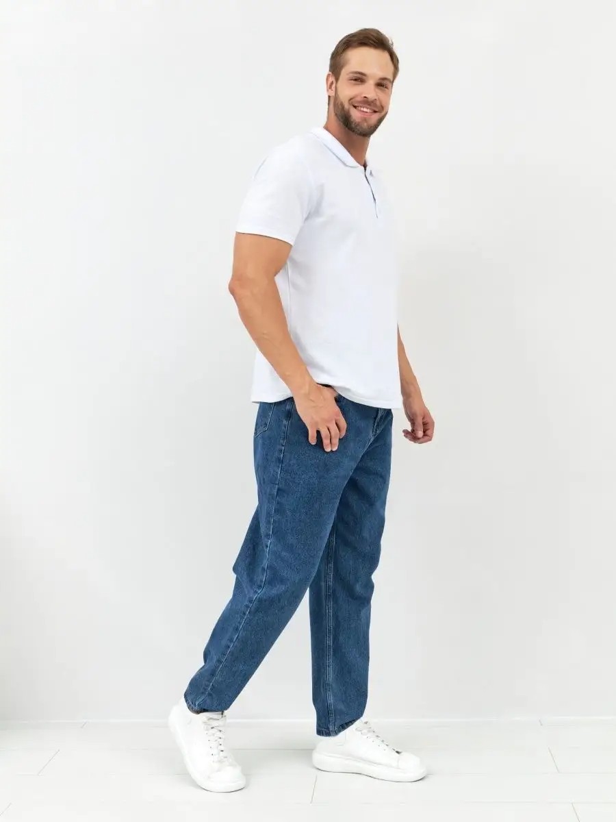 Джинсовые брюки зауженные бананы Blabando BL-0159 (р.р. 29-38 / 8 шт. в упаковке)