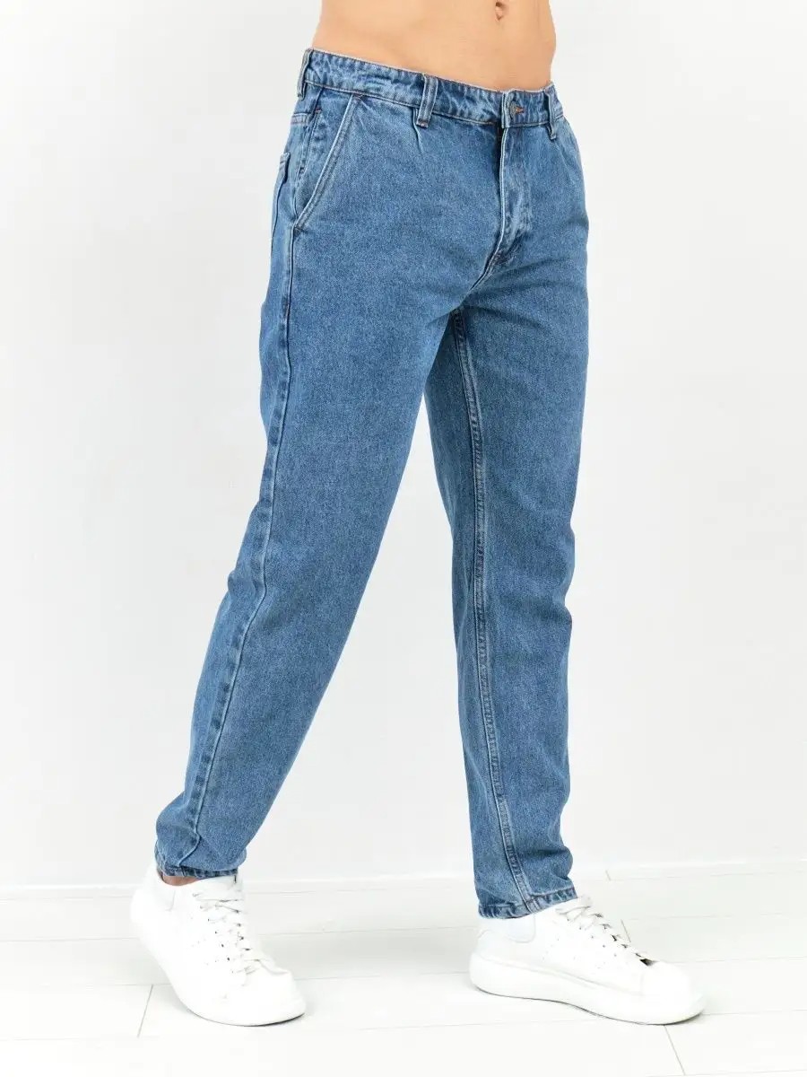 Джинсовые брюки зауженные бананы Blabando BL-0156 (р.р. 29-38 / 8 шт. в упаковке)