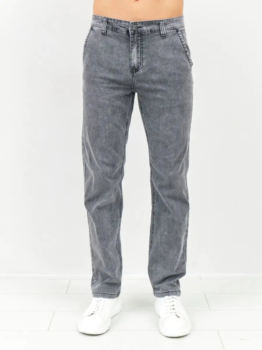 Джинсовые брюки прямые классические Blabando BL-0167 (р.р. 30-40 / 8 шт в упаковке)