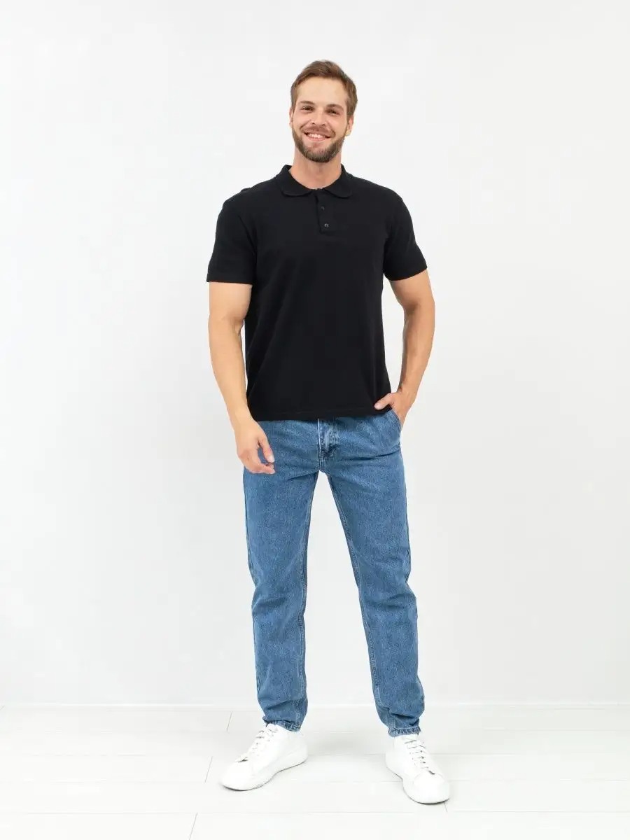 Джинсовые брюки зауженные бананы Blabando BL-0156 (р.р. 29-38 / 8 шт. в упаковке)