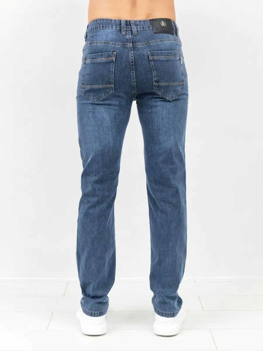 Джинсовые брюки прямые классические Blabando BL-0126 (р.р. 32-40 / 8 шт в упаковке) Джинсовые брюки прямые классические Blabando BL-0126 (р.р. 32-40 / 8 шт в упаковке)