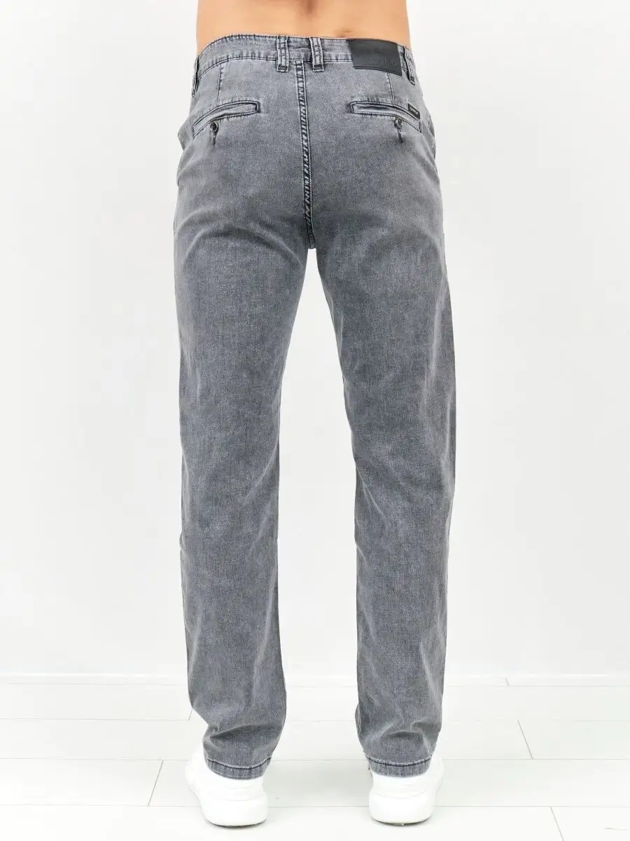 Джинсовые брюки прямые классические Blabando BL-0167 (р.р. 30-40 / 8 шт в упаковке)