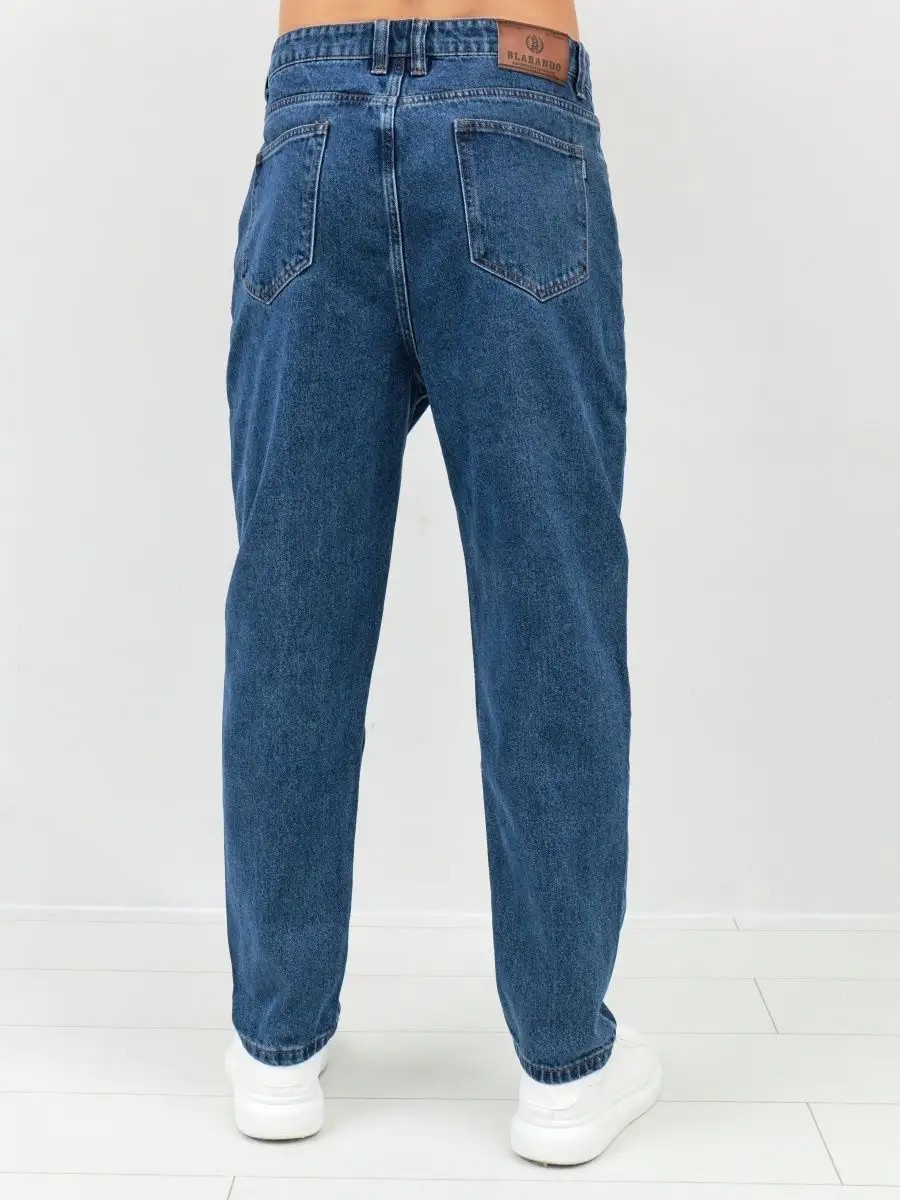 Джинсовые брюки зауженные бананы Blabando BL-0159 (р.р. 29-38 / 8 шт. в упаковке)