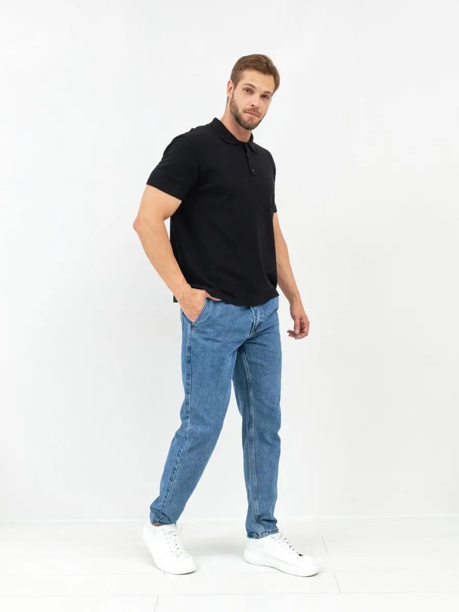 Джинсовые брюки зауженные бананы Blabando BL-0156 (р.р. 29-38 / 8 шт. в упаковке)