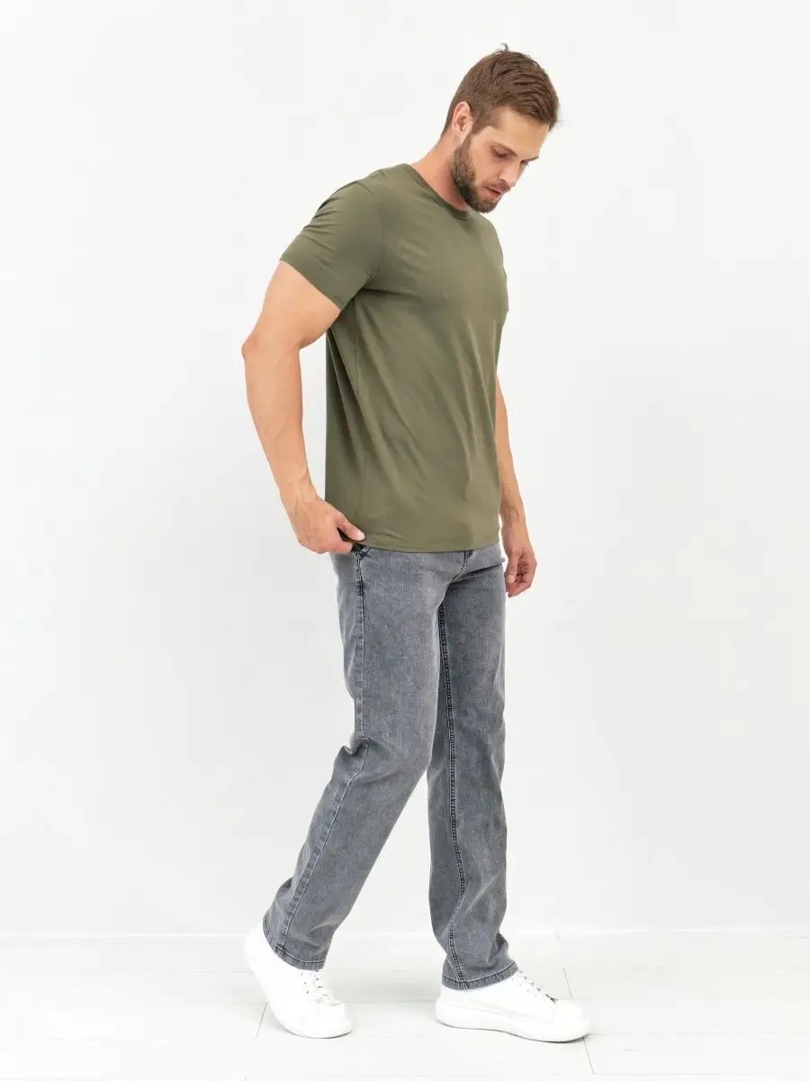 Джинсовые брюки прямые классические Blabando BL-0167 (р.р. 30-40 / 8 шт в упаковке)