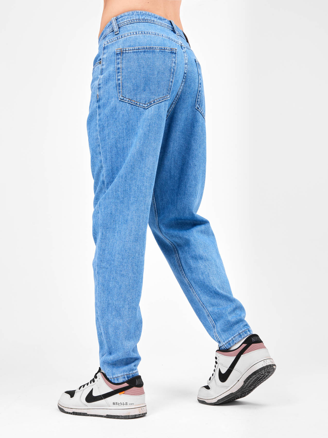 Джинсовые брюки широкие бананы Blabando BL-0189M (р.р. 29-38 / 8 шт. в упаковке)