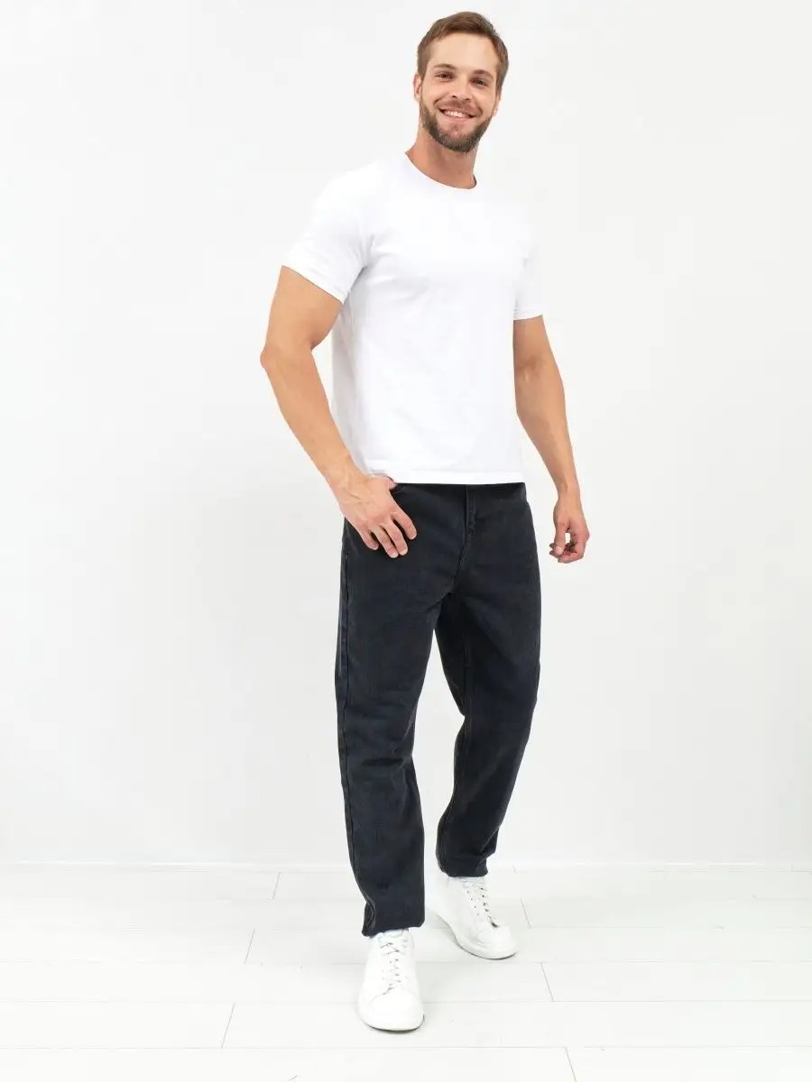Джинсовые брюки зауженные бананы Blabando BL-0160 (р.р. 29-38 / 8 шт. в упаковке)