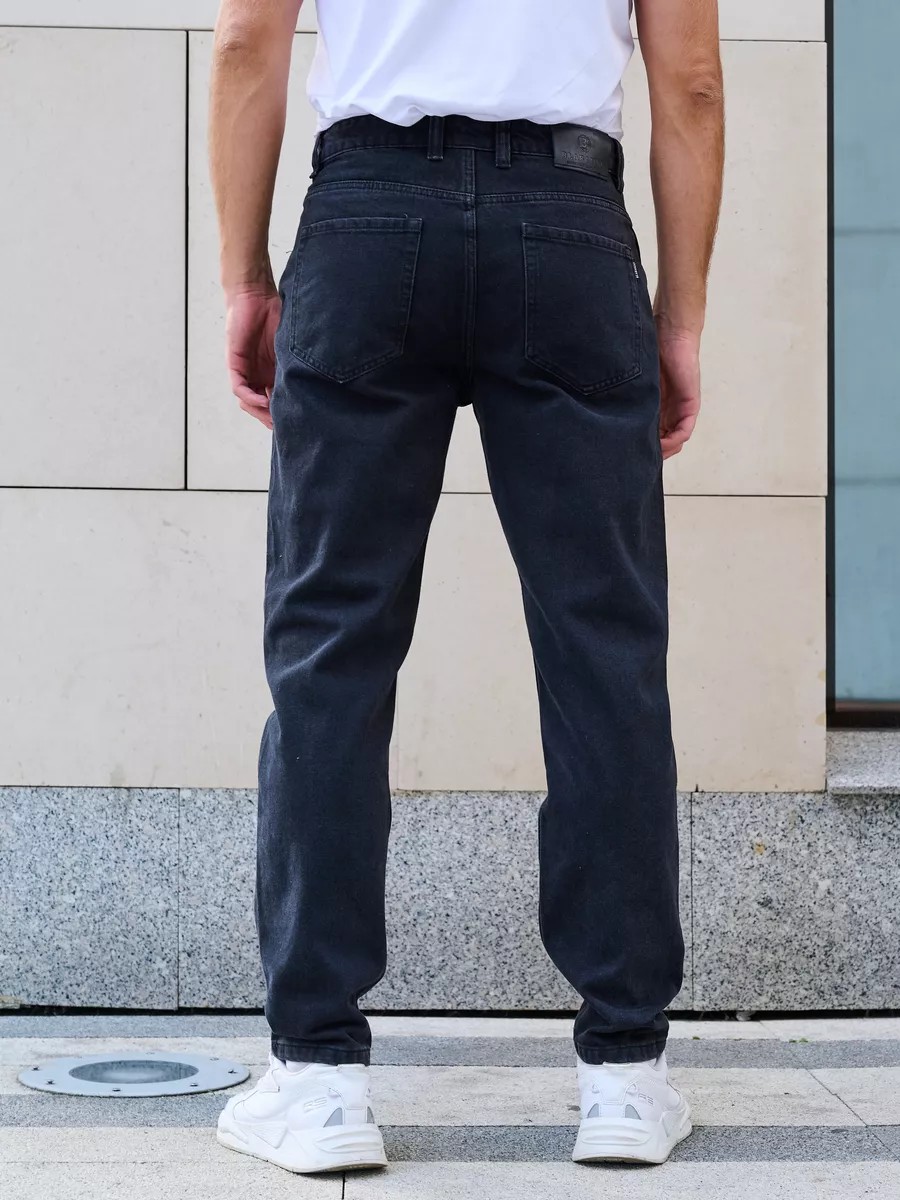 Джинсовые брюки широкие бананы Blabando BL-0155 (р.р. 29-38 / 8 шт. в упаковке)