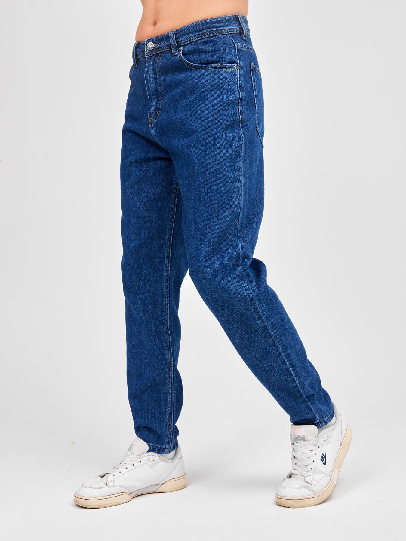 Джинсовые брюки широкие бананы Blabando BL-0190M (р.р. 29-38 / 8 шт. в упаковке)