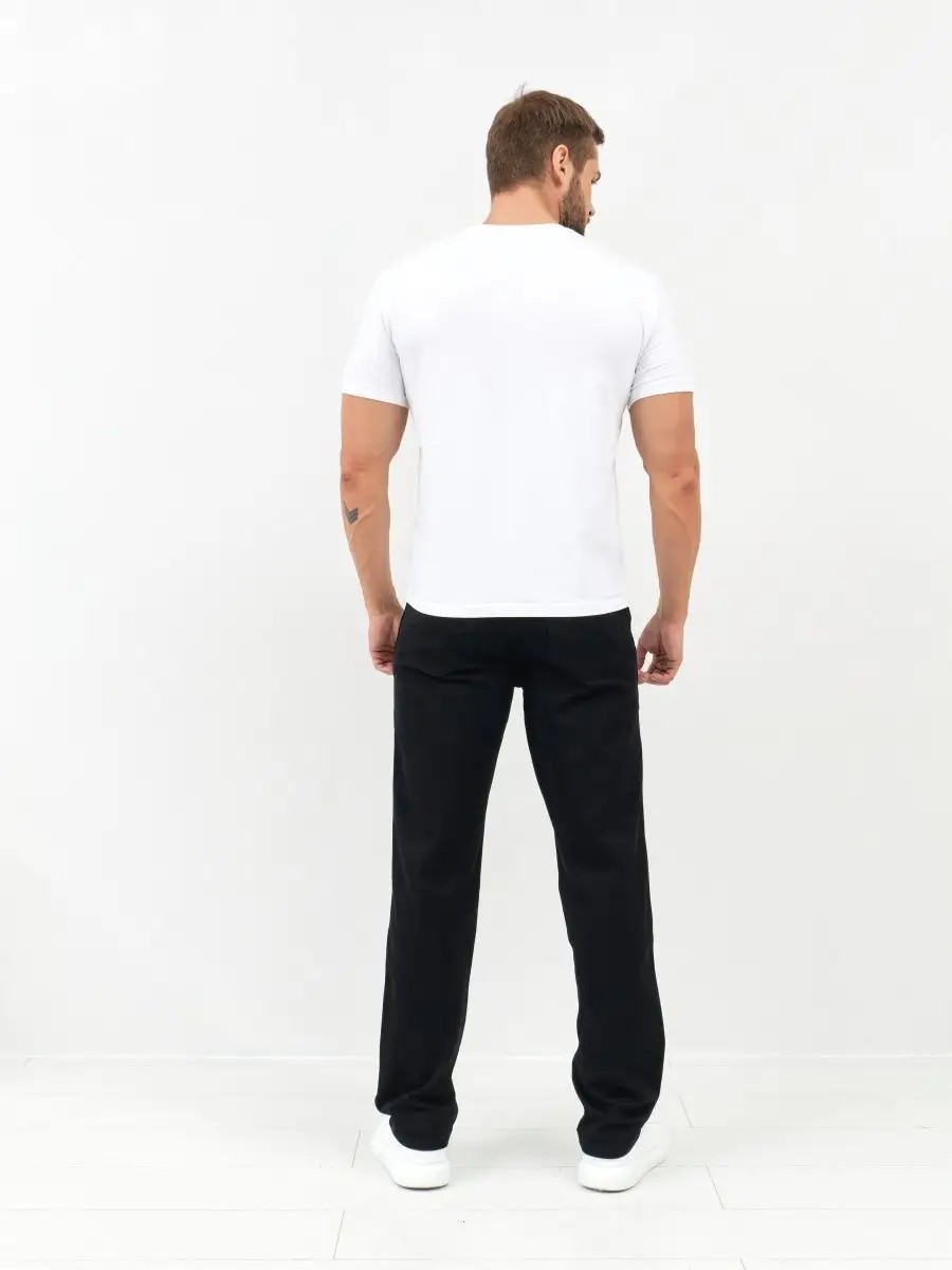 Джинсовые брюки прямые классические Blabando BL-97 (р.р 32-40 / 8 шт в упаковке)