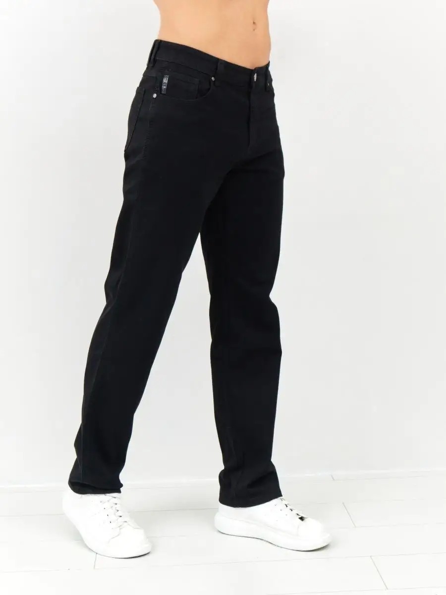 Джинсовые брюки прямые классические Blabando BL-97 (р.р 32-40 / 8 шт в упаковке)